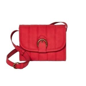 UNIVERSAL THREAD Buckle Flap red Crossbody bag